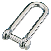 Long Square Head Pin type D-Shackle