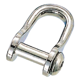 Oval Sink Pin type Half-round D-Shackle