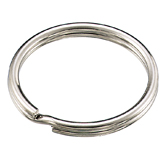 Double Round Ring, Nickel Plated