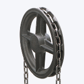 Stainless Steel Link Chain for Wheel