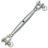 Turnbuckle, pipe type Jaw & Jaw