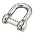 Square Head Pin type D-Shackle