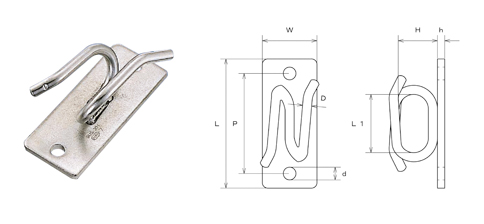 ステンレス ロープハンガー 株式会社 水本機械製作所