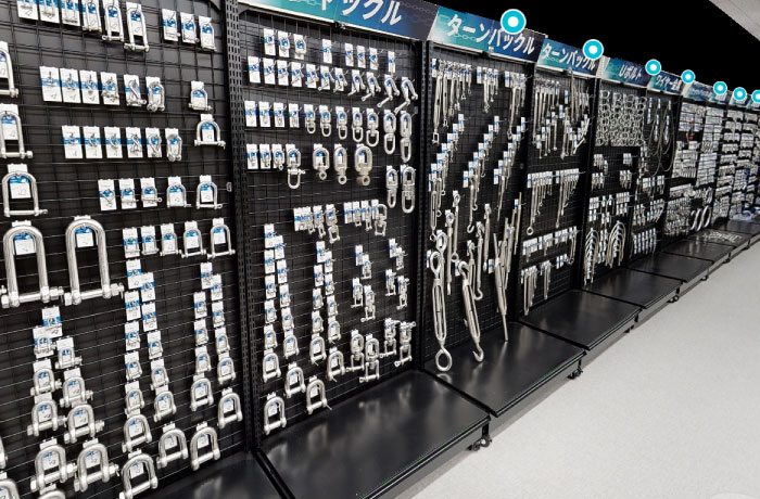 バーチャルでラインナップを体験VR展示場